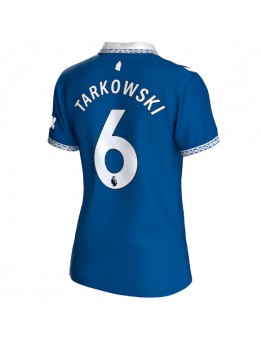Ženski Nogometna dresi replika Everton James Tarkowski #6 Domači 2023-24 Kratek rokav